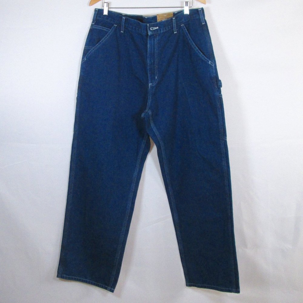 Carhartt Original Fit Mens Work Dungarees 38x30 Blue NWT Great Condition…